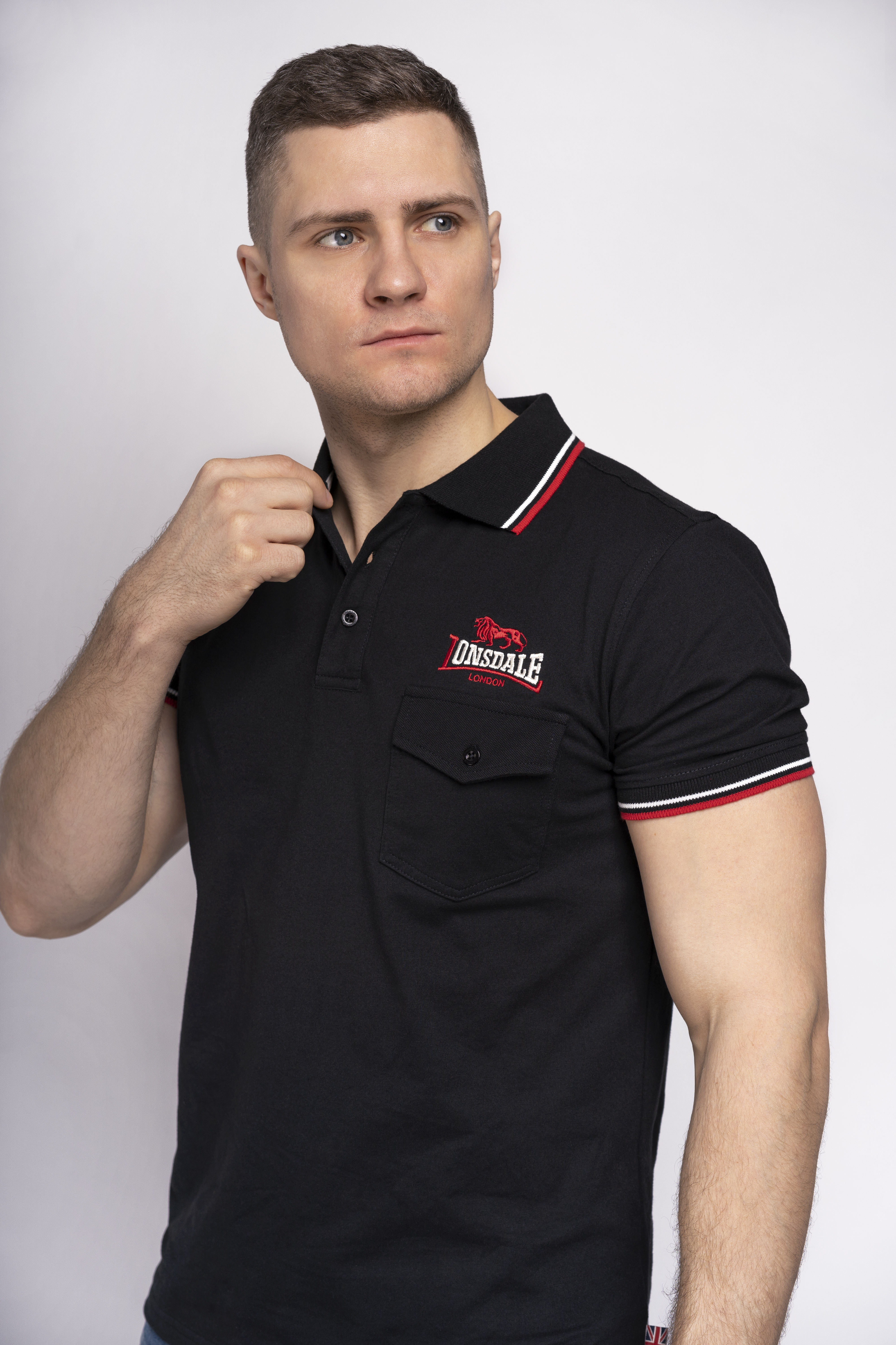Tricou polo barbati, Lonsdale Original
